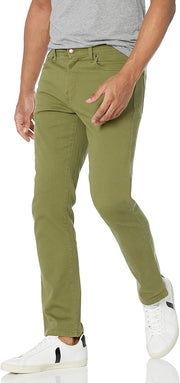 Jean Slim Homme Vert Olive F