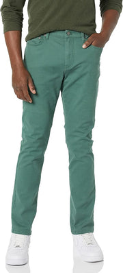 Pantalon Sergé Stretch Vert G