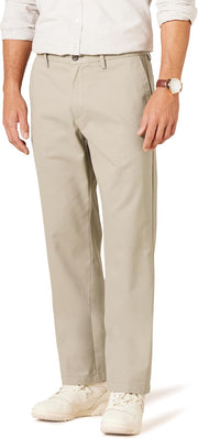 Pantalon Chino Infroissable Kaki Beige E