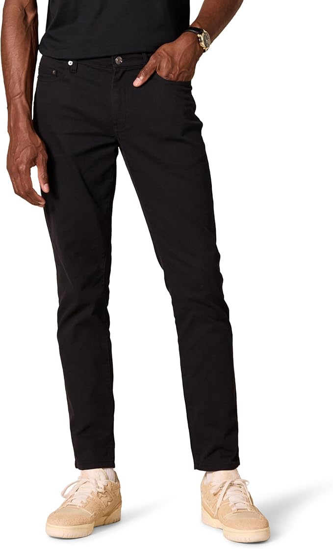 Pantalon Sergé Stretch Noir G