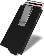 Portefeuille Homme Minimaliste Édition Noir - Pince À Billets I