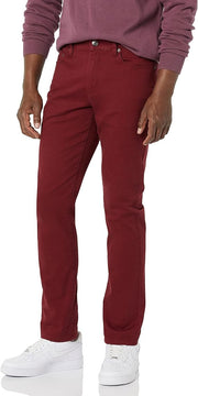 Pantalon Sergé Stretch Bordeaux G
