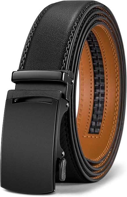 Ceinture Automatique en Cuir Noir847 D