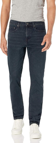 Jean Slim Homme Noir Bleu Vintage F