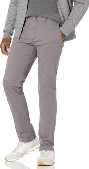 Pantalon Chino Extensible Style décontracté Charbon B