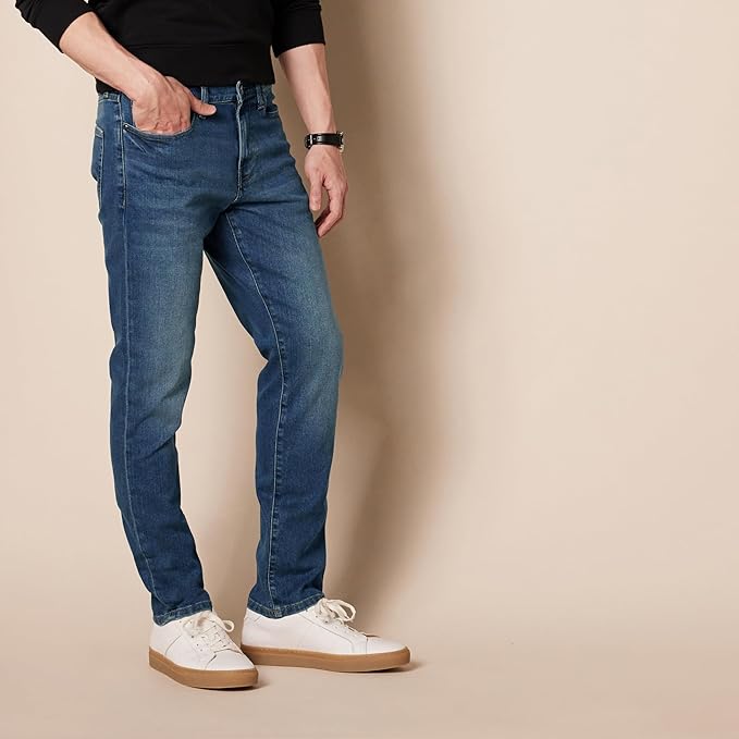 Jean Slim Homme Bleu Moyen F