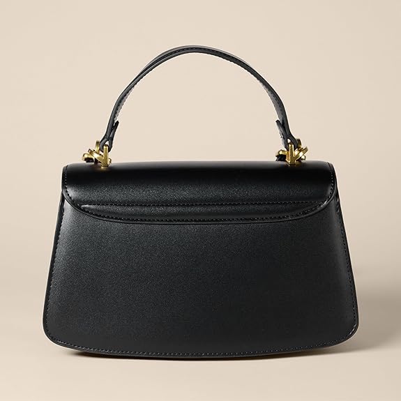 Sac à Main avec Anse Similicuir Similicuir Noir E