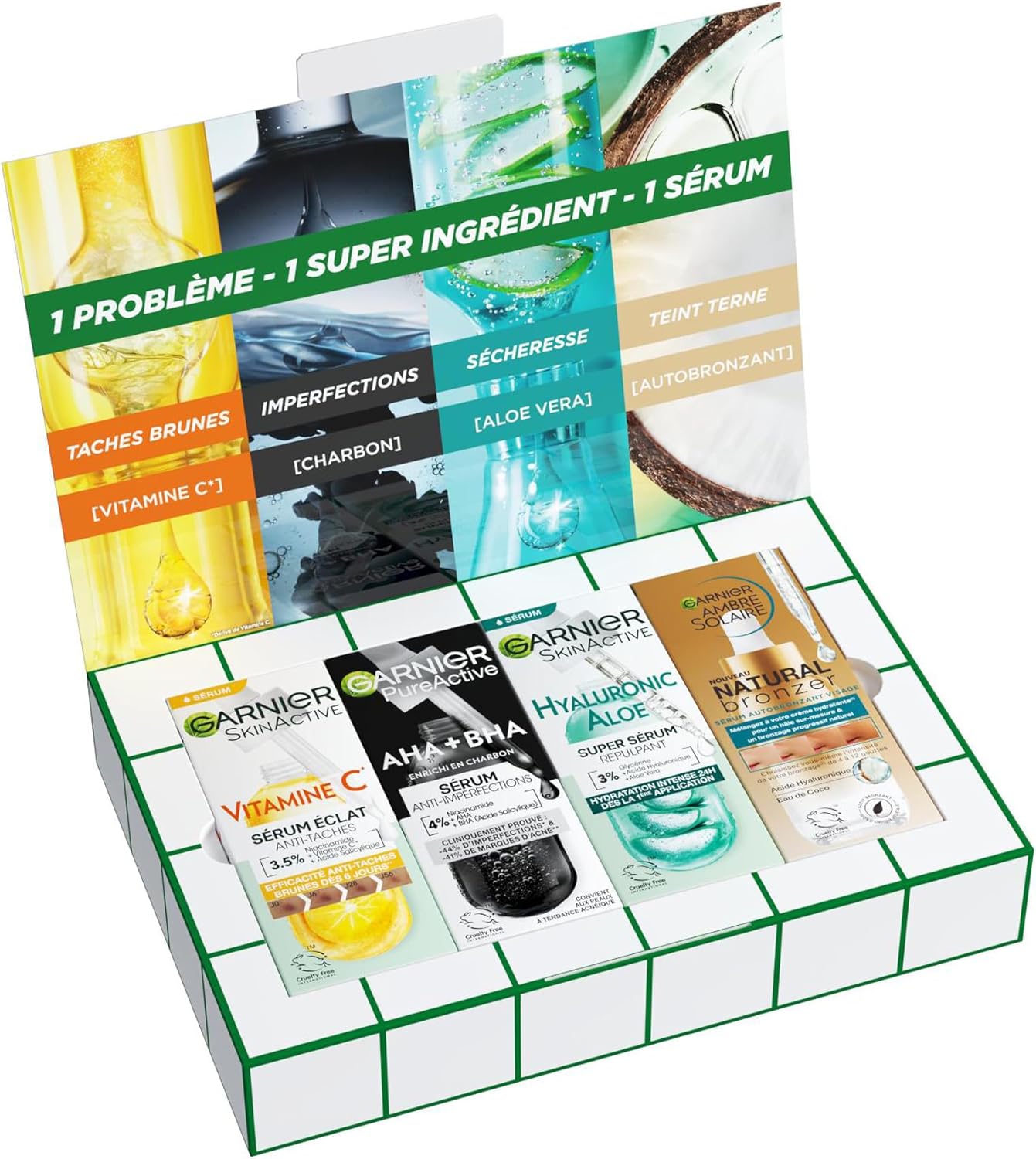 Garnier Coffret 4 sérums E