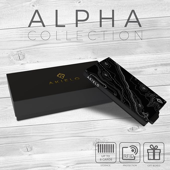 Portefeuille Homme Minimaliste Édition Topo I