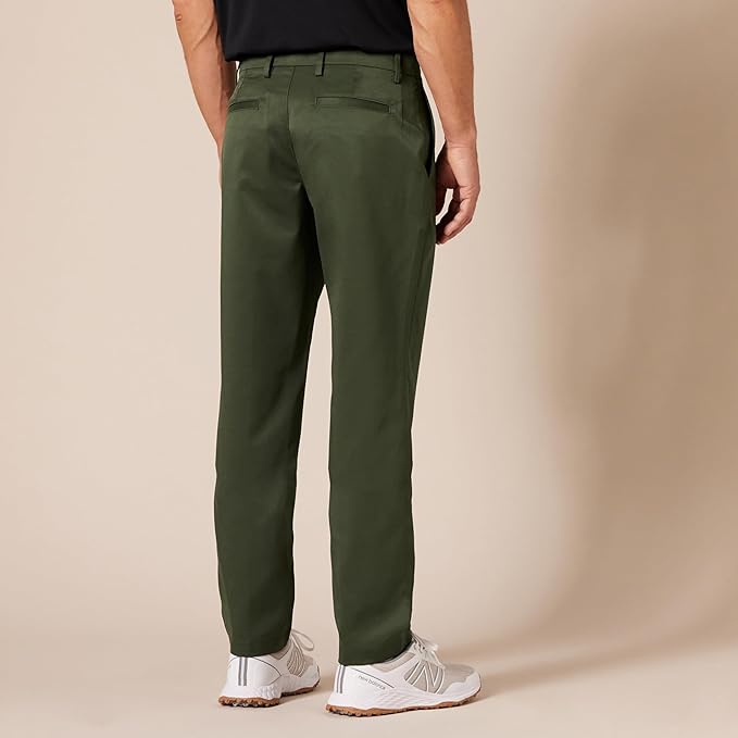 Pantalon de Golf Athlétique Premium  Olive Foncé C