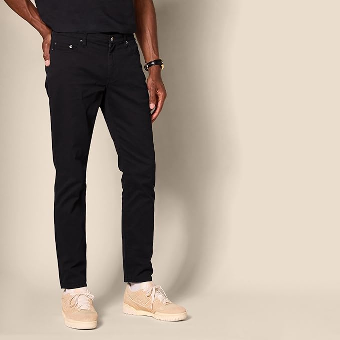Pantalon Sergé Stretch Noir G