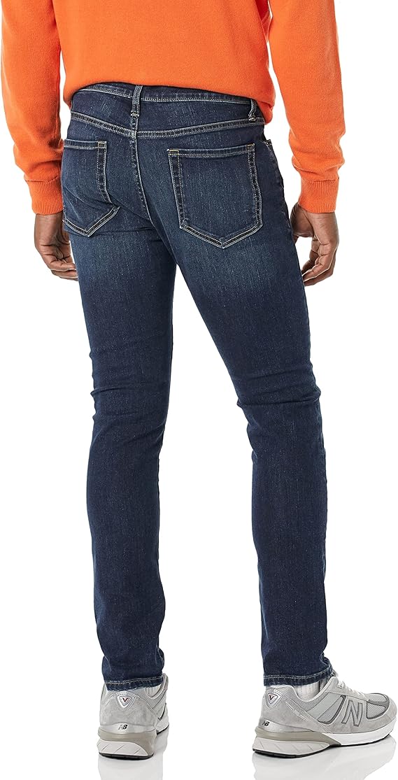 Jean Ultra Extensible Délavé Foncé I