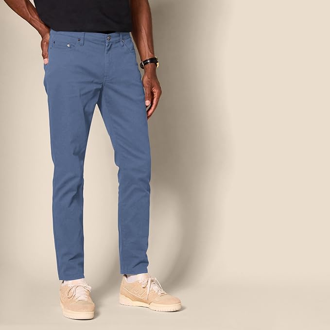 Pantalon Sergé Stretch Indigo G