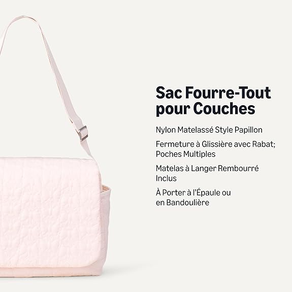 Sac à Langer Rose Pâle A