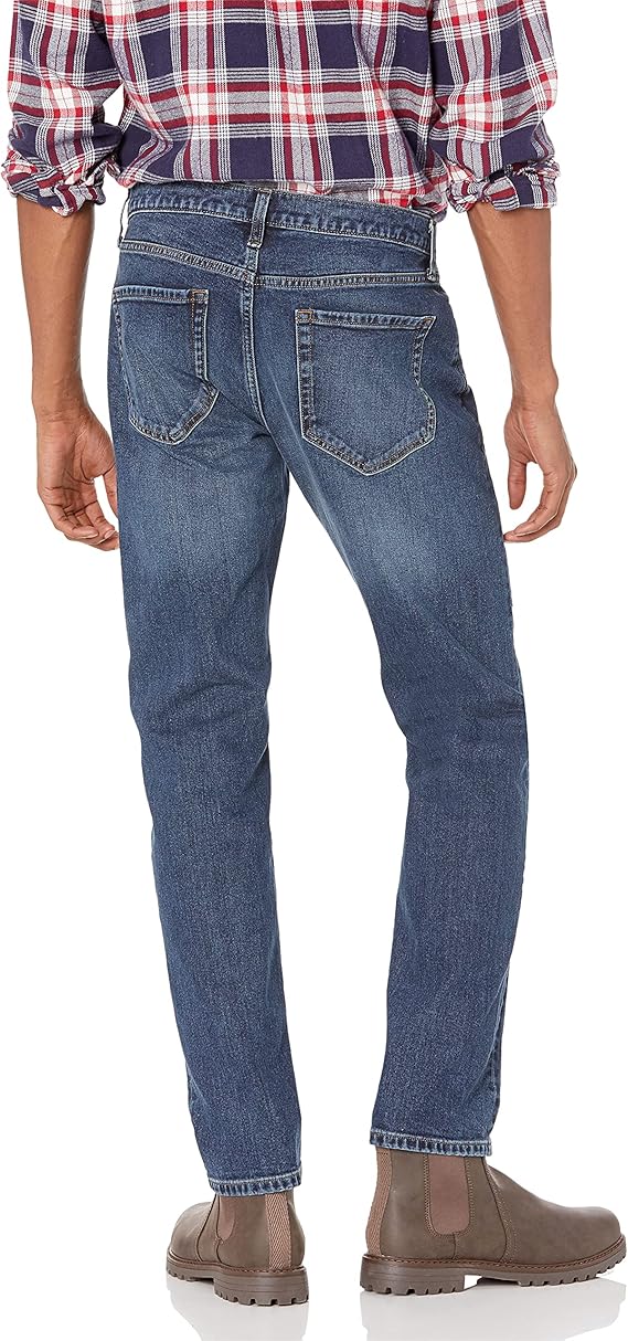 Jean Slim Homme Délavé Moyen F