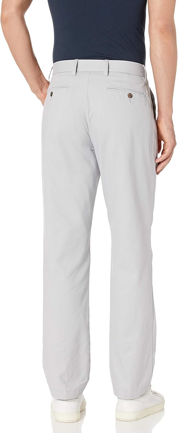 Pantalon Chino Infroissable Gris E