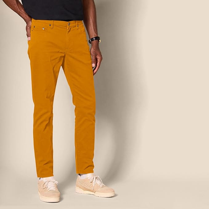Pantalon Sergé Stretch Or G