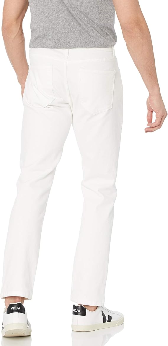 Jean Slim Homme Blanc Vif F