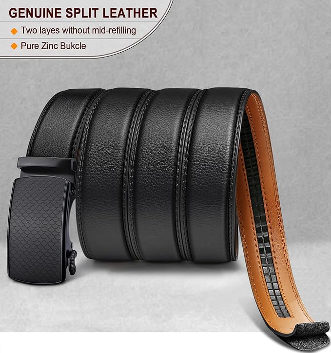 Ceinture Automatique en Cuir Noir200 D