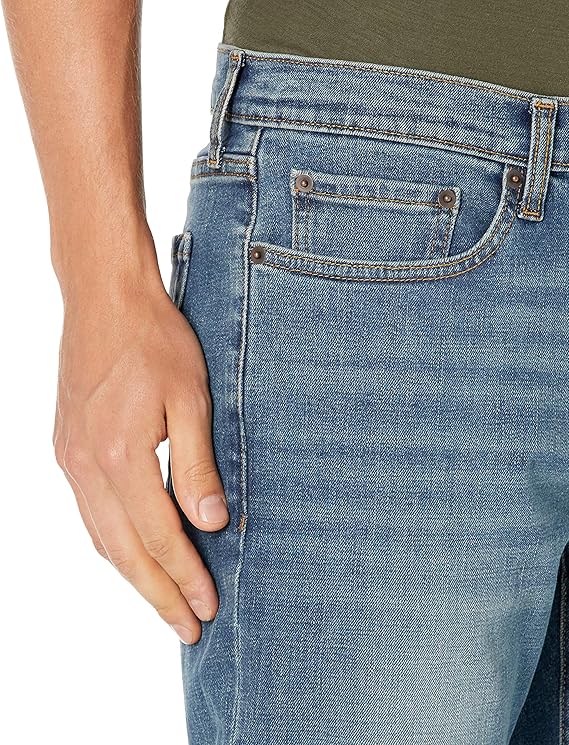 Jean Slim Homme Bleu Moyen Vintage F