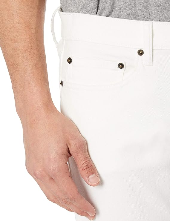 Jean Slim Homme Blanc Vif F