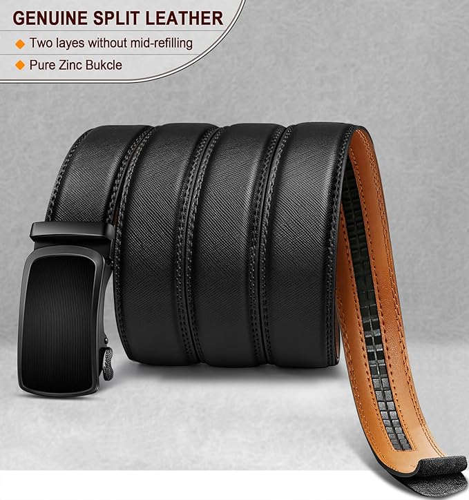 Ceinture Automatique en Cuir Noir595 D