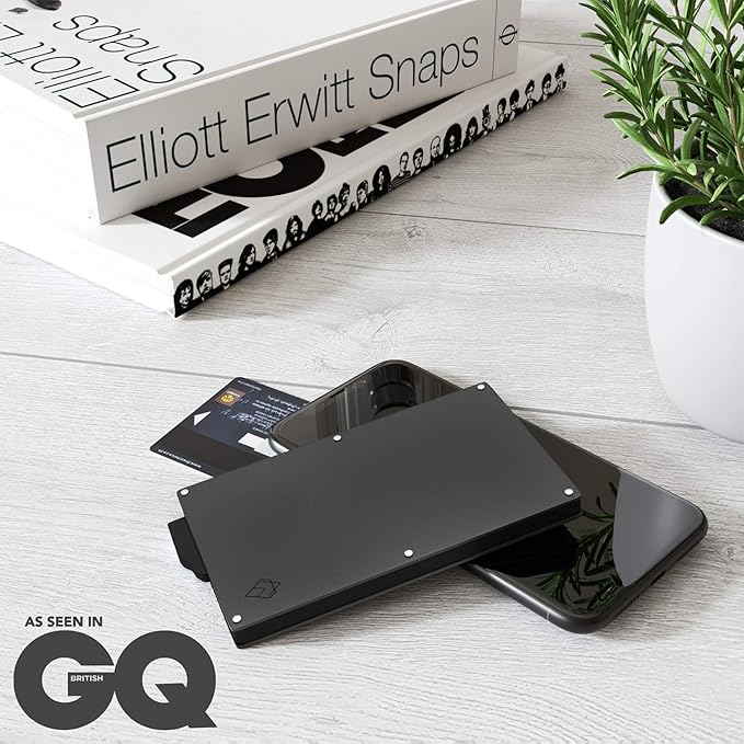 Portefeuille Homme Minimaliste Édition Titane - Pince À Billets I