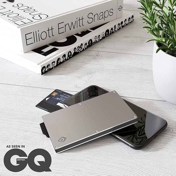 Portefeuille Homme Minimaliste Édition Argent - Pince À Billets I