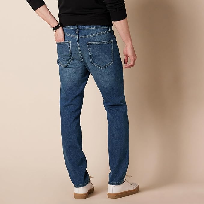 Jean Slim Homme Bleu Moyen F