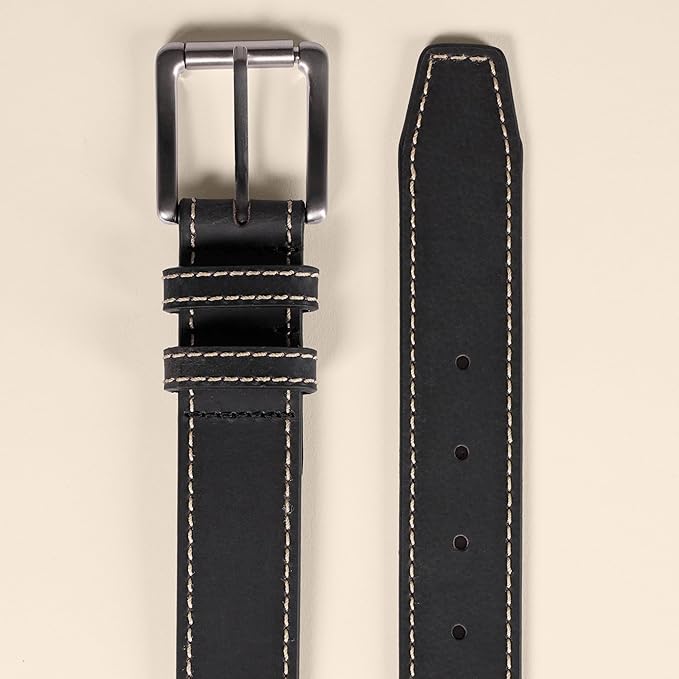 Ceinture en Cuir Noir A