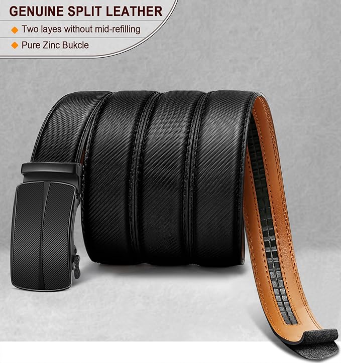 Ceinture Automatique en Cuir Noir600 D