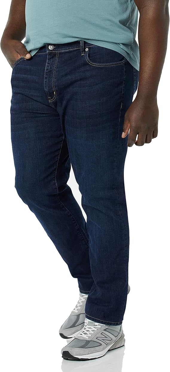 Jean Ultra Extensible Délavé Foncé I