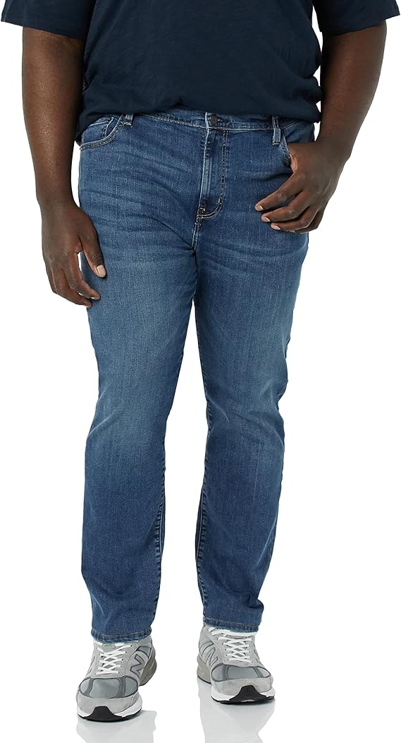Jean Ultra Extensible Délavé Moyen I