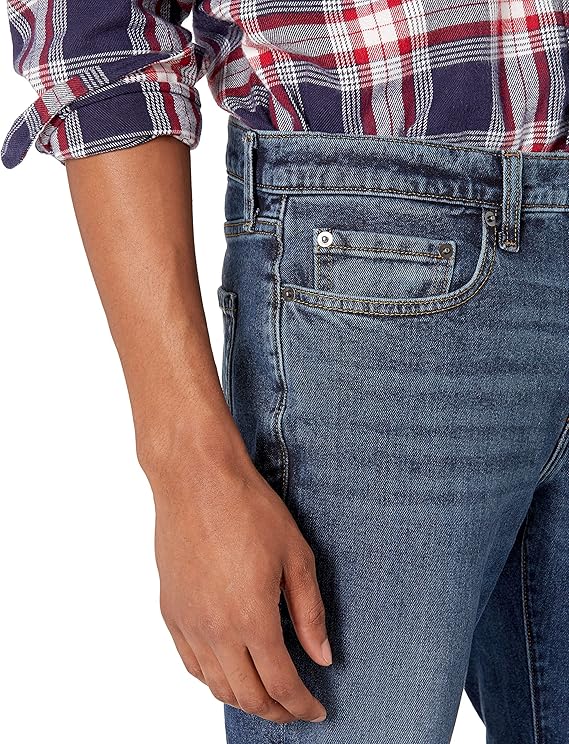 Jean Slim Homme Délavé Moyen F