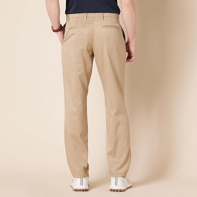 Pantalon de Golf Athlétique Premium Brun Kaki C