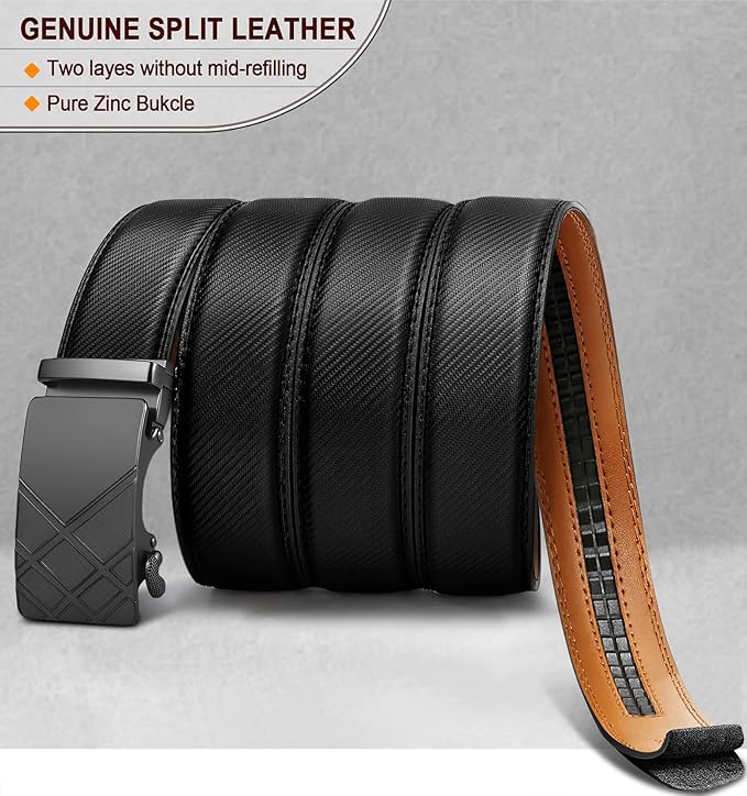 Ceinture Automatique en Cuir Noir375 D