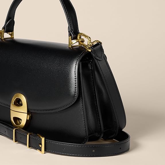 Sac à Main avec Anse Similicuir Similicuir Noir E