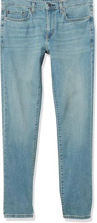 Jean Slim Homme Bleu Clair Vintage F