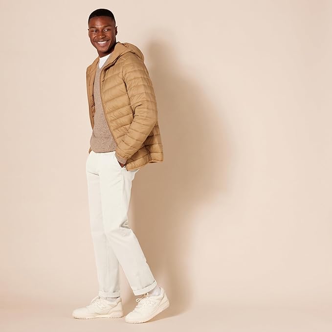 Pantalon Chino Extensible Style décontracté Gris Pierre B