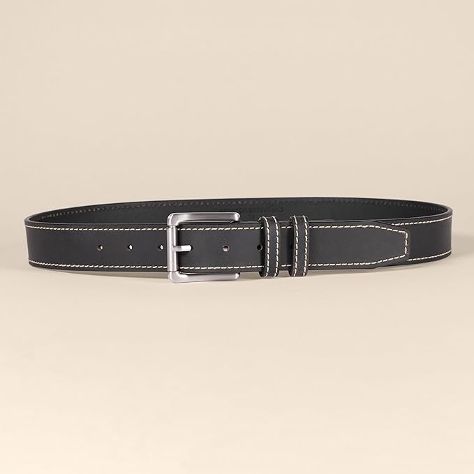 Ceinture en Cuir Noir A