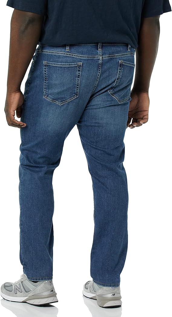 Jean Ultra Extensible Délavé Moyen I