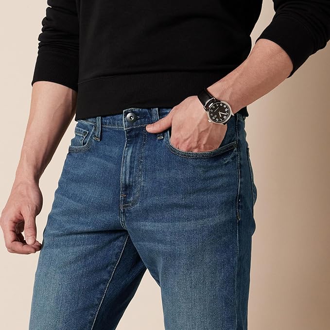 Jean Slim Homme Bleu Moyen F