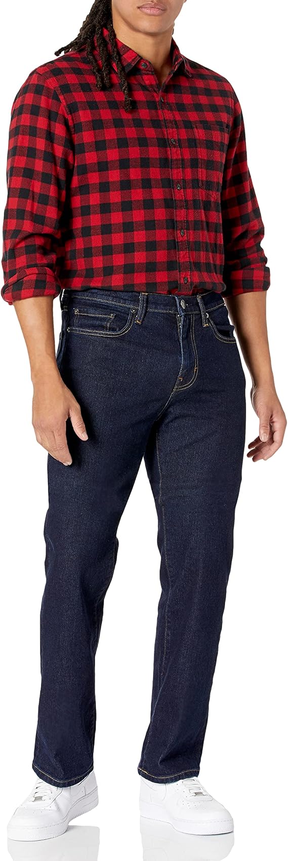 Jean bootcut à coupe droite Rincé H