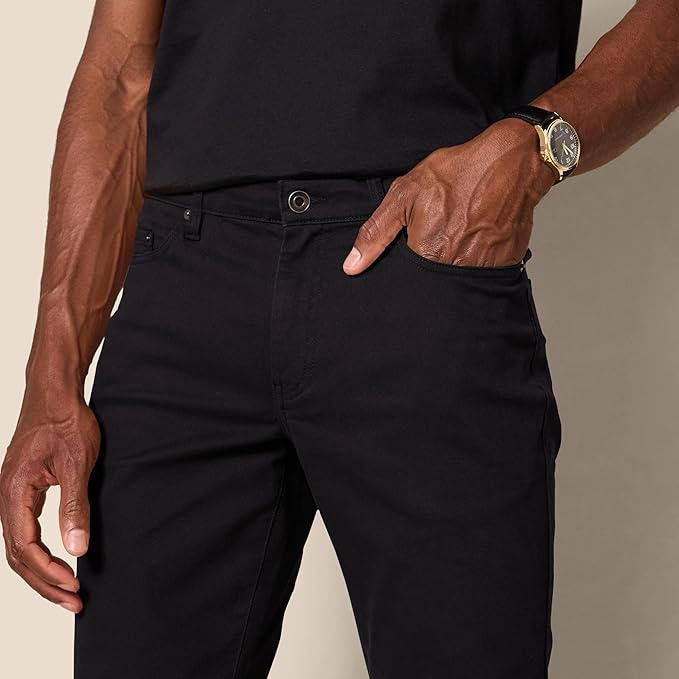 Pantalon Sergé Stretch Noir G