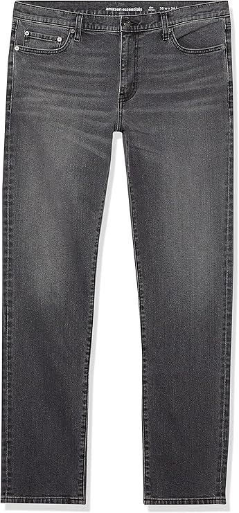 Jean Slim Homme Gris Délavé F