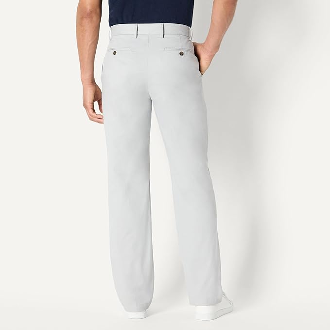 Pantalon Chino Infroissable Gris E