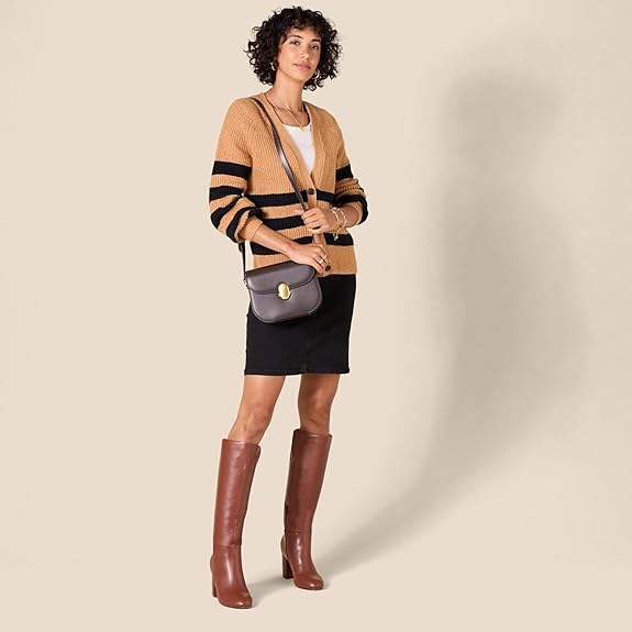 Sac Bandoulière en Raphia Brun Châtaigne D