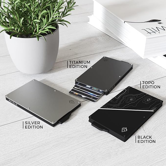 Portefeuille Homme Minimaliste Édition Topo I