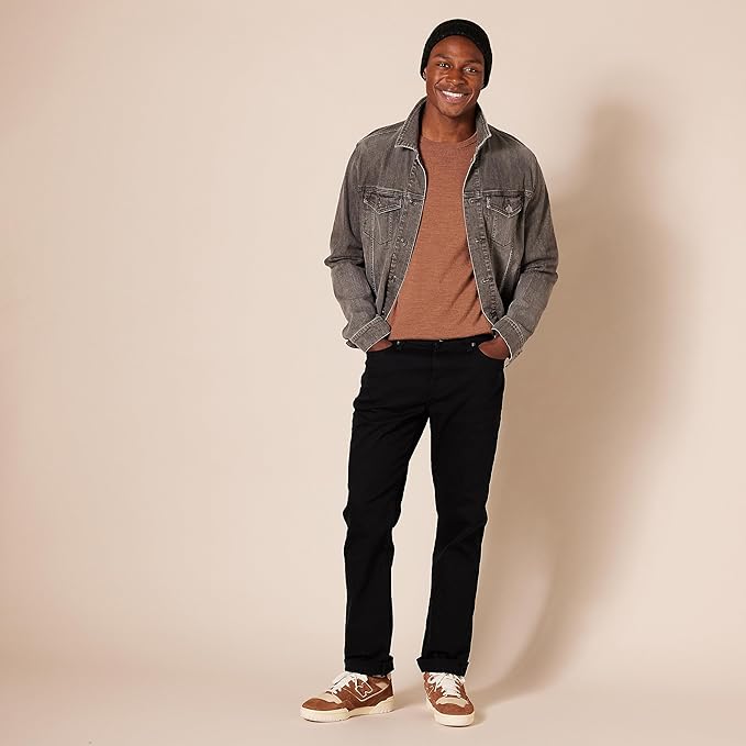 Jean Slim Homme Noir F