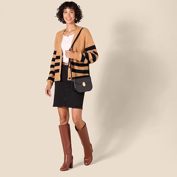 Sac Bandoulière en Raphia Noir D